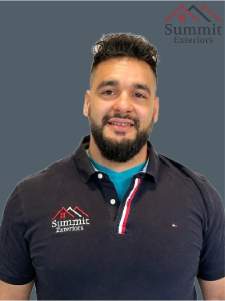 Rochester Roofing Alex Natal as Sales Team Representative at Summit Exteriors